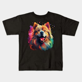 Chow Chow Rainbow Kids T-Shirt